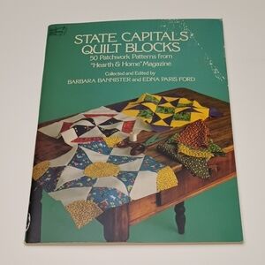 2/$20 State Capitals Quilt Blocks Book 50 Patchwork Patterns From Hearth & Home
